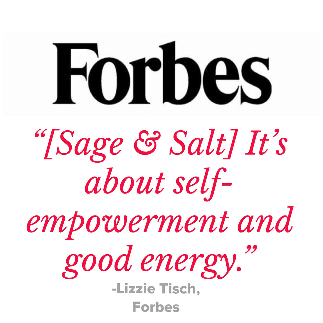 Sage &amp; Salt in Forbes