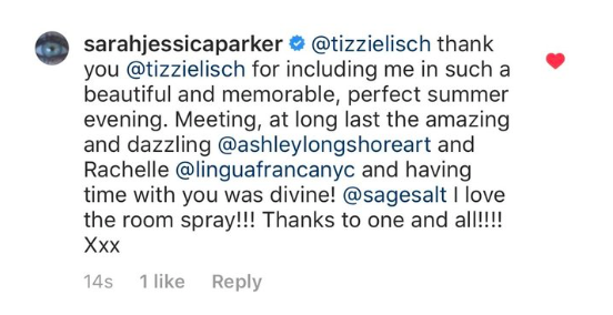 Sarah Jessica Parker "Loves" Our Smokeless Smudge